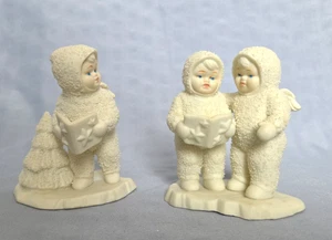 Snowbabies Twinkle Little Stars Juego de 2 piezas en caja por Departamento 56 - Imagen 1 de 6