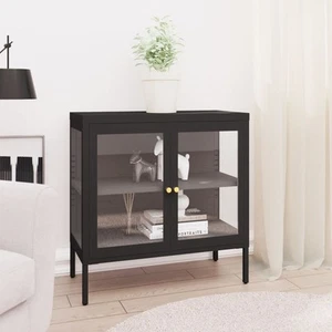 Aparador de acero y vidrio 70x35x70 cm Multicolor Estanteria Organizar vidaXL - Imagen 1 de 36