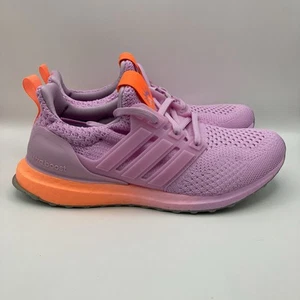 Adidas 7Y / Womens Size 8.5 Ultraboost 5.0 DNA J Shoes Bliss Lilac Orange GX9764 - Picture 1 of 8