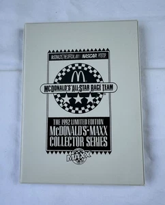 1992 MAXX NASCAR McDONALD's ALL STAR RACE TEAM 36 CARD SET IN SPECIAL BINDER - Bild 1 von 13