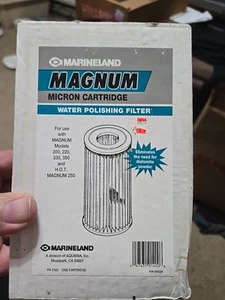 Cartucho de pulido de filtro de bote de micrones Marineland Magnum PA0140 - Imagen 1 de 2