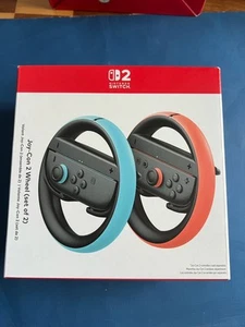 Genuine 2025 Nintendo Switch 2 Joy-Con 2 Wheel (set of two wheels) Brand NEW! - Picture 1 of 1
