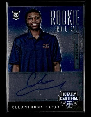2014-15 Totally Certified #RRC-CE Cleanthony Early Rookie Roll Call Auto #/249 - Image 1 of 2