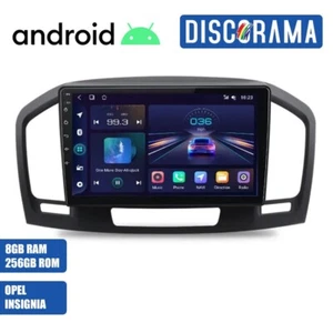 AUTORADIO ANDROID OPEL INSIGNIA 8/256GB 2009-2013 STEREO AUTO TOUCH 9" WIFI NAVI - Foto 1 di 6