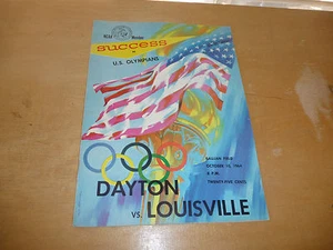1964 LOUISVILLE AT DAYTON COLLEGE FOOTBALL PROGRAM  EX-MINT - Picture 1 of 1