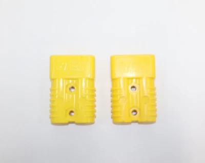 Lote de 2 conectores amarillos Anderson Power Products SB 175A 600V Foto 1 de 4