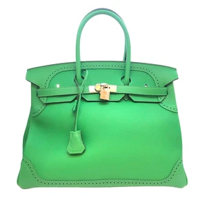 HERMES Birkin 35 Gillies X刻印 (2016年製) Handbag Japan ookura - Picture 1 of 16