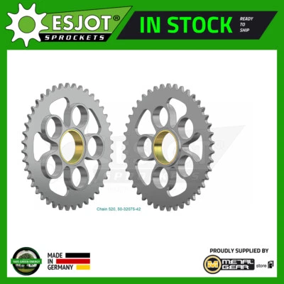 Sprocket Rear 520-42T Steel for DUCATI 748 1995 1996 1997 1998 1999 2000 2001 Foto 1 de 3