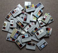 4 Verschiedene SNES Super Nintendo Spiele Module. Auswahl nach Lagerbestand. 