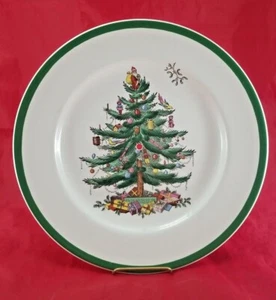 Spode Christmas Tree Tiered Stand Replacement Plate Large 10 1/2" Dia. - Picture 1 of 6