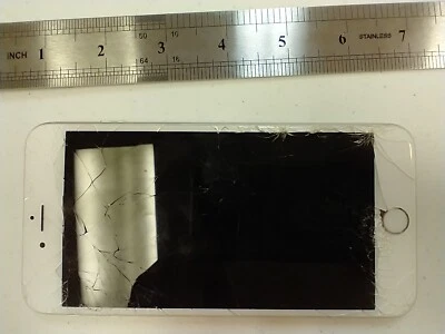 Apple iPhone 6 Plus - 16GB - Silver - A1524 (CDMA + GSM) - Image 1 of 4