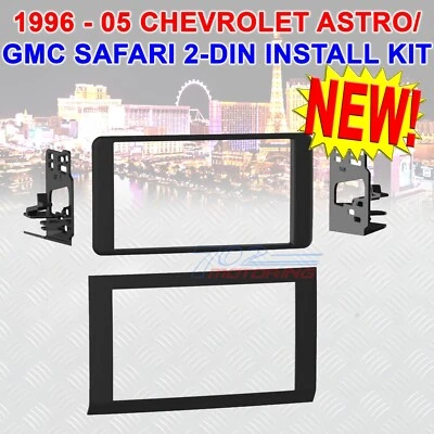 KIT TABLERO DOBLE DIN METRA 95-3005 PARA CHEVROLET ASTRO GMC SAFARI 1996-2005 ¡NUEVO! Foto 1 de 2