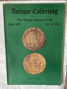 ANTIQUE & COLLECTORS GUIDE - JUNE 1978 - THE CHARM OF THE ANTIQUE SILVER BOX - Picture 1 of 1