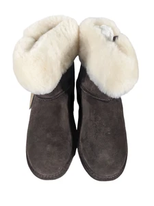 BEARPAW Womens Abby Snow Boot Chocolate - Size US 10M, UK 8, EU41 - Bild 1 von 8