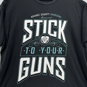 2012 Stick To Your Guns STYG Diamond Black Band Shirt XL Orange County Hardcore - Bild 1 von 8