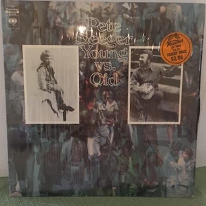 Pete Seeger Young vs. Old Columbia CS-9873 LP shrink - Picture 1 of 4