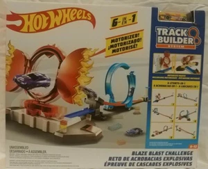 Hot Wheels Track Builder System Blaze Blast Challenge 6 Stunts in 1 FMW41 - Picture 1 of 3