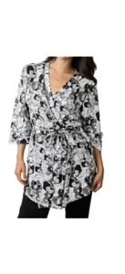 Soybu Spa Robe Womens Size S/M Soybu Zen Stretch Jersey Robe 3/4 Sleeve New - Picture 1 of 3