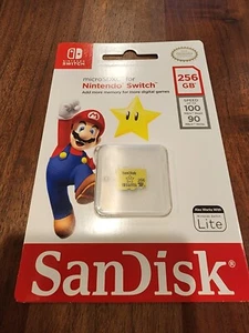 SanDisk 256GB microSDXC-Card, for Nintendo-Switch - SDSQXAO-256G-GNCZN 💖 - Picture 1 of 2