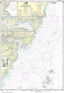 NOAA Seekarte 13283 Portsmouth Hafen 15. Ausgabe 1991 - Bild 1 von 1