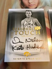 Don Nelson 08/30 autograph "Kate Hudson" ON CARD Exquisite AUTO 2011-12 PTD-DN