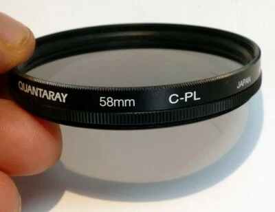 Quantaray 58mm C-PL Filter threaded Circular Polarizer   - Image 1 of 4