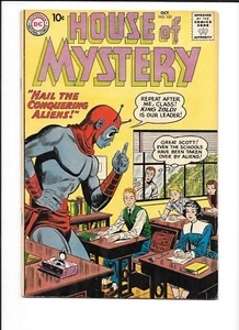House of Mystery #103 Hail the Conquering Aliens! 10c Cover NICE Fn- 5.0 DC 1960 - Picture 1 of 2