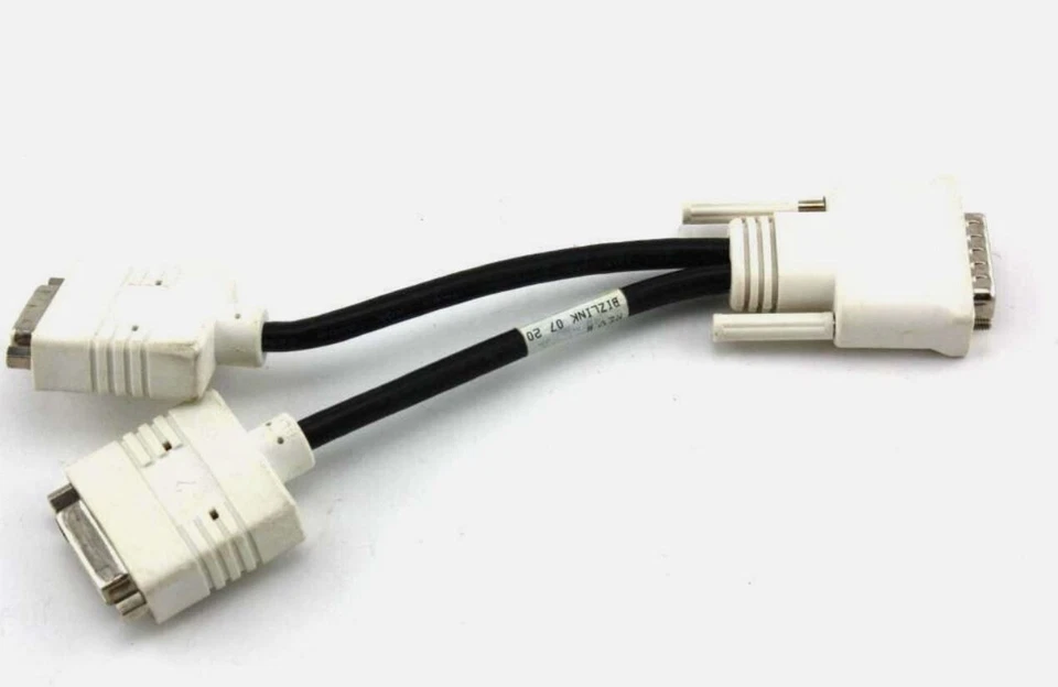 HP 338285-005 Monitor DMS-59 TO Dual DVI Splitter Y Cable PC - Image 1 of 1