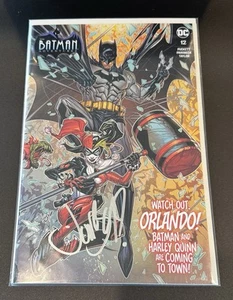 Batman Adventures #12 Cuidado Orlando, Quinn y Batman Letrero exclusivo con certificado de autenticidad - Imagen 1 de 5