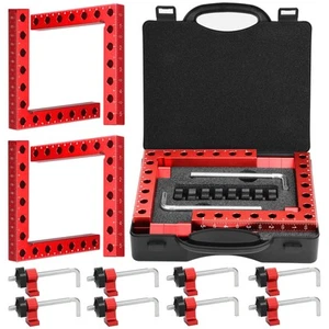 Corner Clamp for Woodworking, 90 Degree Clamp, Right Angle Clamp, 4 Pack 5.5"... - Picture 1 of 7