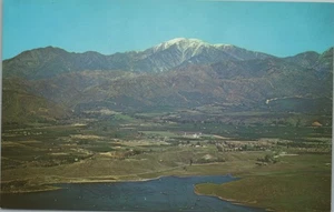 Puddingstone State Park  Snow Capped Mt Baldy San Dimas California Postcard - Picture 1 of 2