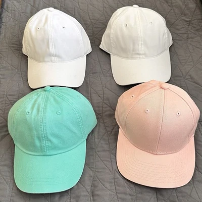 Lote de 4 gorras de béisbol en blanco Adidas The Game Adams nuevas con etiquetas Foto 1 de 4