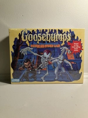 Vtg 1995 Goosebumps Shrieks & Spiders Game - Parker Brothers New Factory Sealed - Image 1 of 3