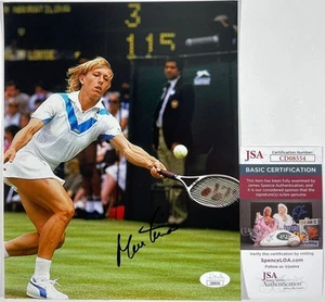 Tenis Martina Navratilova Firmado 8x10 Foto D Autógrafo Auténtico Certificado de Autenticidad JSA - Imagen 1 de 1