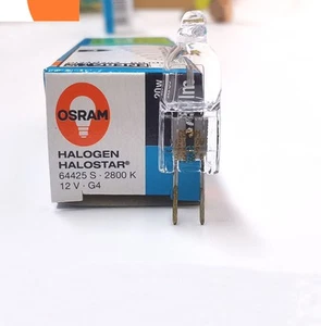 1X OSRAM 64425S 20W /12V G4 Bi-Pin Halostar Starlite Bulb Lamp 2800K - Picture 1 of 4