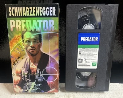 Predator VHS Tape (Arnold Schwarzenegger, 1987) - Image 1 of 2
