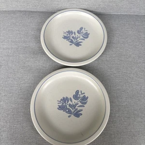 VTG Pfaltzgraff Yorktowne Luncheon Plate 5966248 8 5/8” Made In USA Set Of 2 - Picture 1 of 8