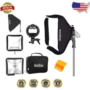32x32" Bowens Mount Softbox - Lightweight, Portable Softbox for Perfect Lighting - Picture 1 of 10