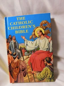The Catholic Children's Bible Sister Mary Theola 1983 HC Book Printed in Belgium - Picture 1 of 7
