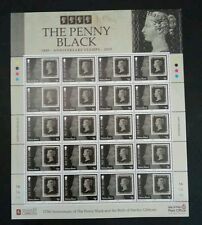 Isle Of Man 175th Anniversary Of Black Penny 2015 Postal Service (sheetlet) MNH