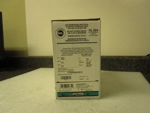 Marcatori termoretraibili Panduit H200X084H1T 2" taglio etichetta 1/2" bianco termoretraibile -500ea rotolo - Foto 1 di 7