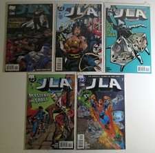 JLA Lot of 5 #17,18,19,20,21 DC Comics (1998) 1st Print Comic Books