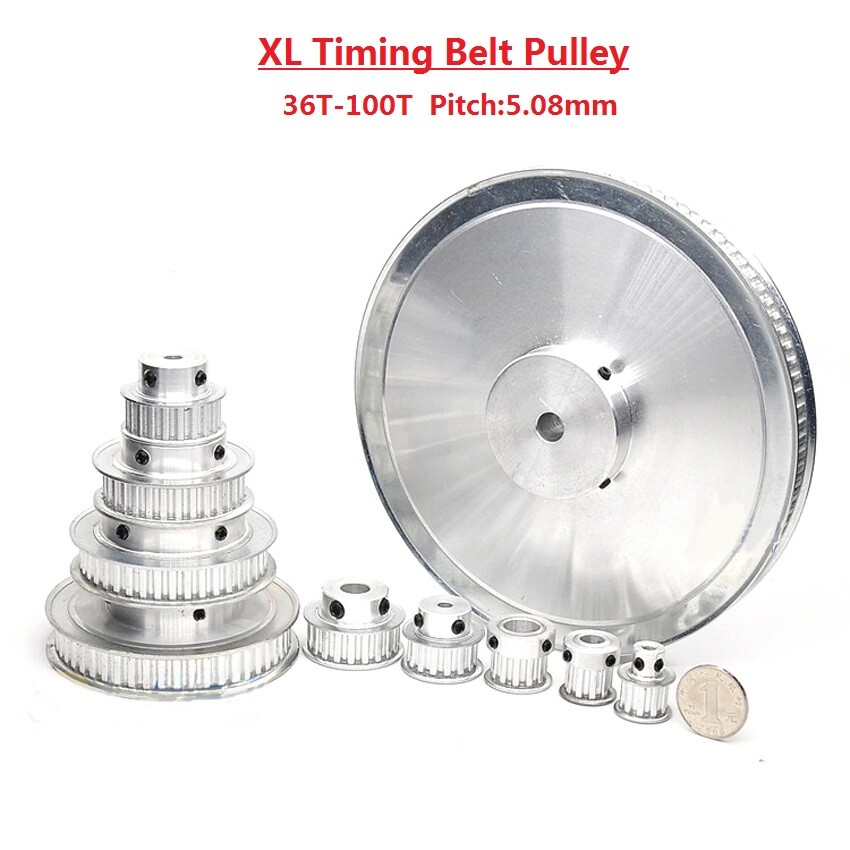 Set Pulegge Per Stampante 3D - 11 Pezzi Con Ruote Dentate 2GT 5mm 20/60 Denti + Cinghie - Foto 7