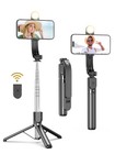 54” Cell Phone Tripod for iPhone Extendable Selfie Stick with Wireless Remote...