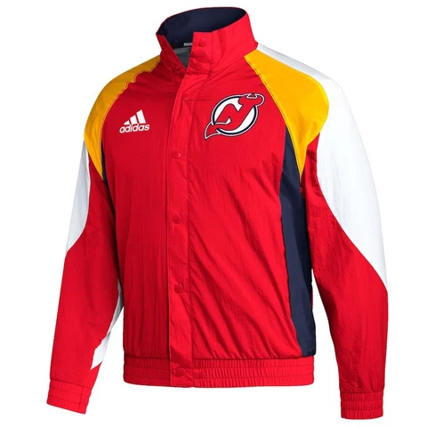 Adidas New Jersey Devils Reverse Retro 2.0 Full-Snap Jacket HR4688 Men’s Size XL Cover