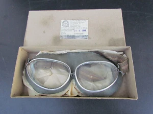 LUNETTES DE VOL ALLEMANDE WW2 ORIGINAL WINDSCHUTZBRILLE 295 LUFTWAFFE  39-45 - Imagen 1 de 15
