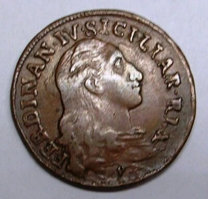 NEAPEL - FERDINAND IV Korn von 12 Pferden 1788 (BB/SPL) sig./periz.to - Bild 1 von 2