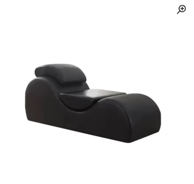 Chaise salón Lounge Quiroz de cuero vegano Love Foto 1 de 4