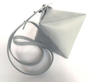 VERE VERTO VereVerto "OCTA" sage leather wristlet clutch / crossbody NWT defect - Picture 1 of 11