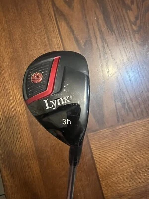 Lynx Predator Men’s Right Hand 3 Hybrid 3h Graphite Regular Lynx LK - Image 1 of 4